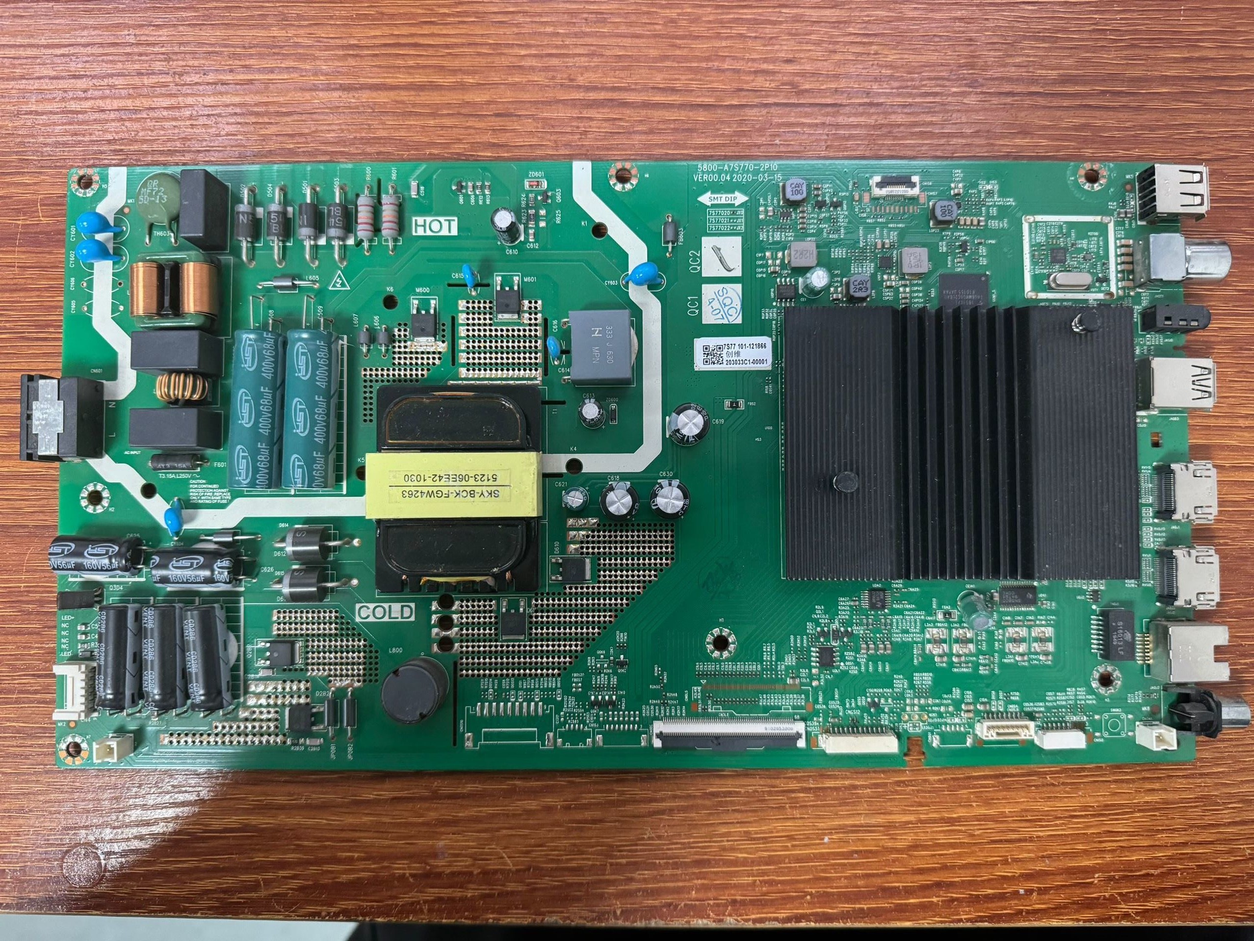 现货创维50A20主板5800-A7S770