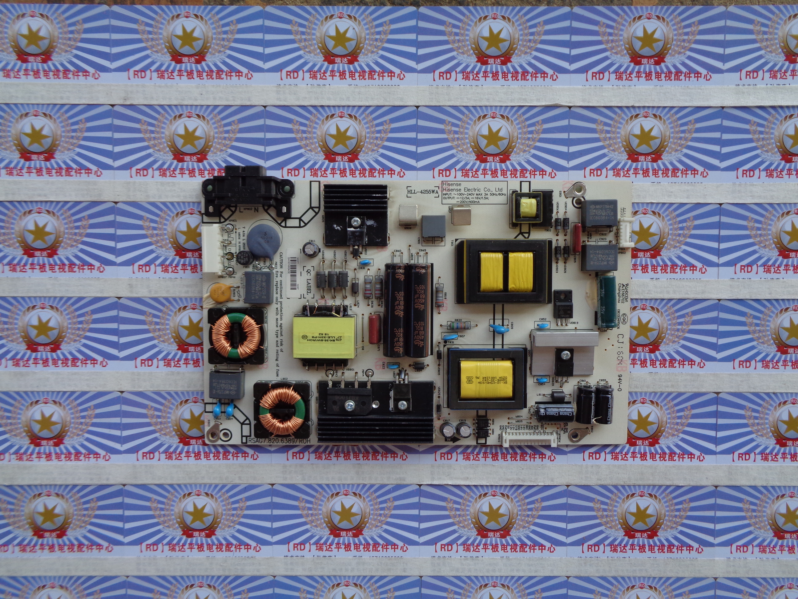 原装海信 LED49K300U 电源板 RSAG7.820.6389 HLL-4255WA 非代用