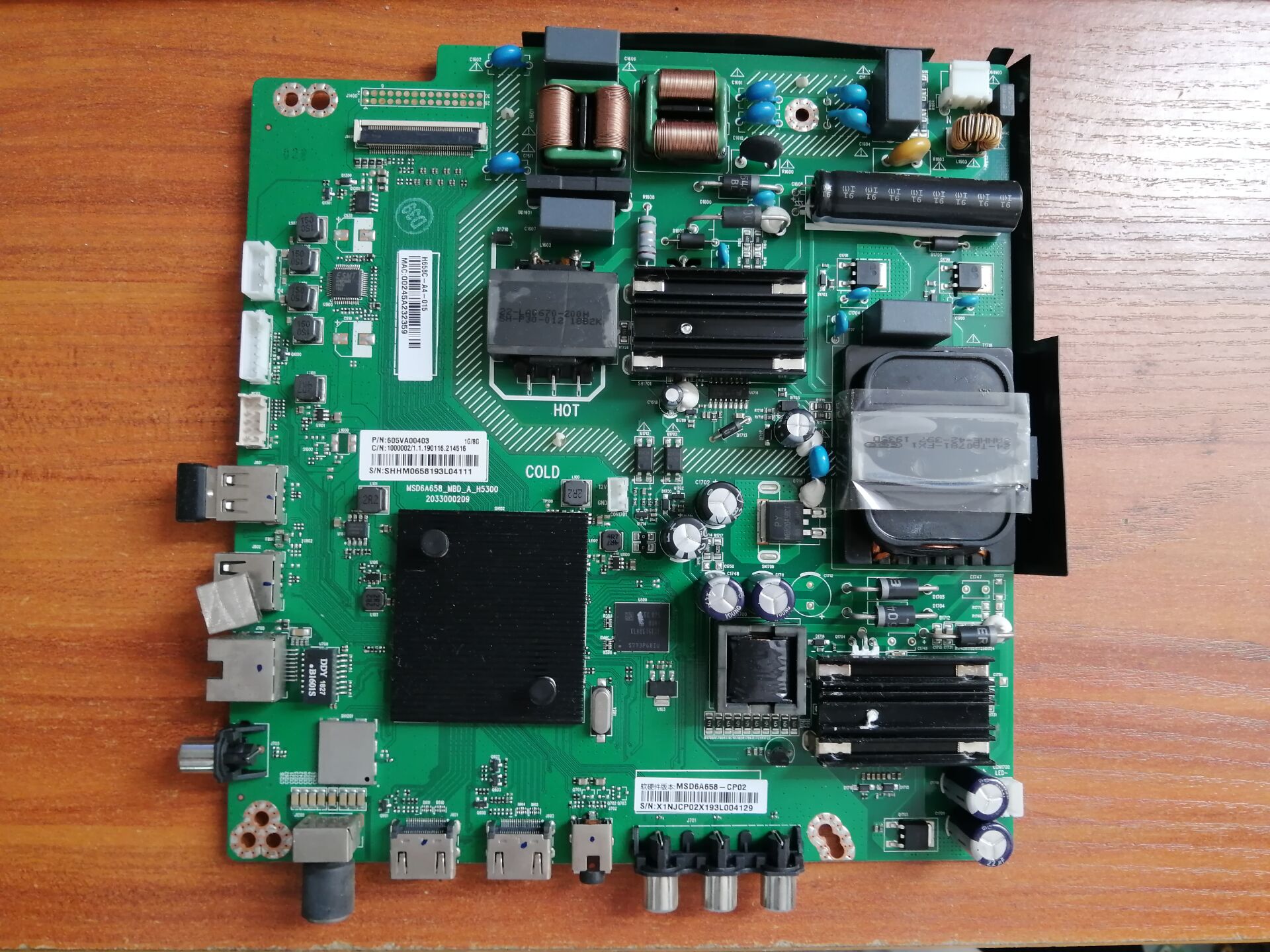 熊猫58F4AK主板MSD6A65