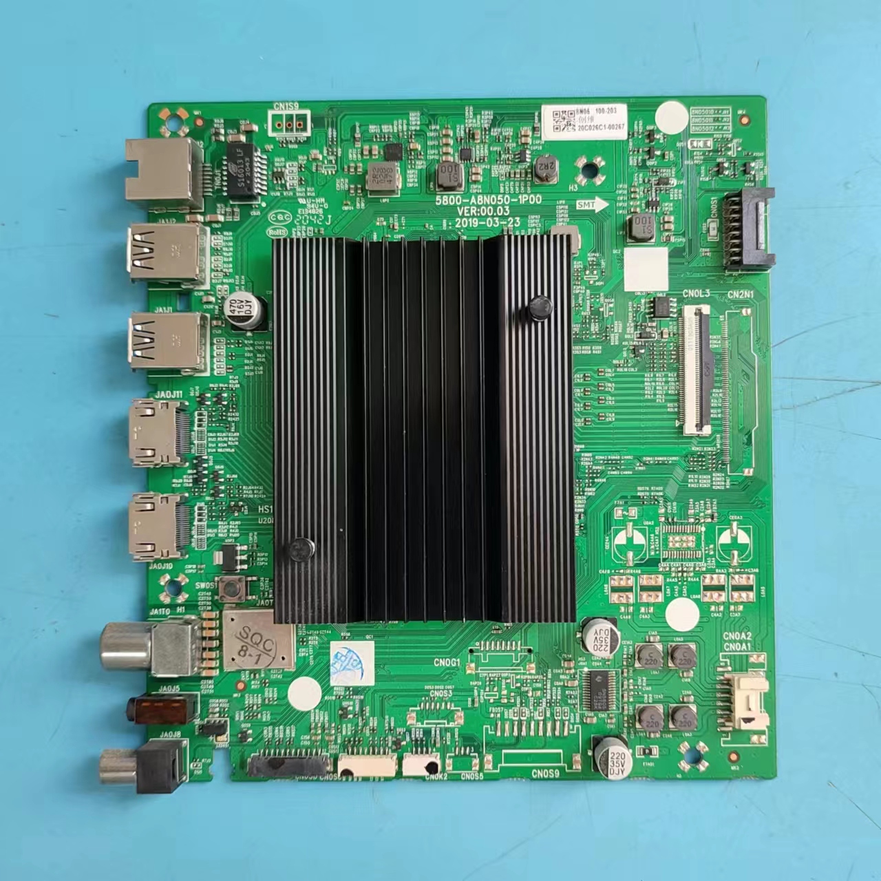 原装创维50Q40主板实物图