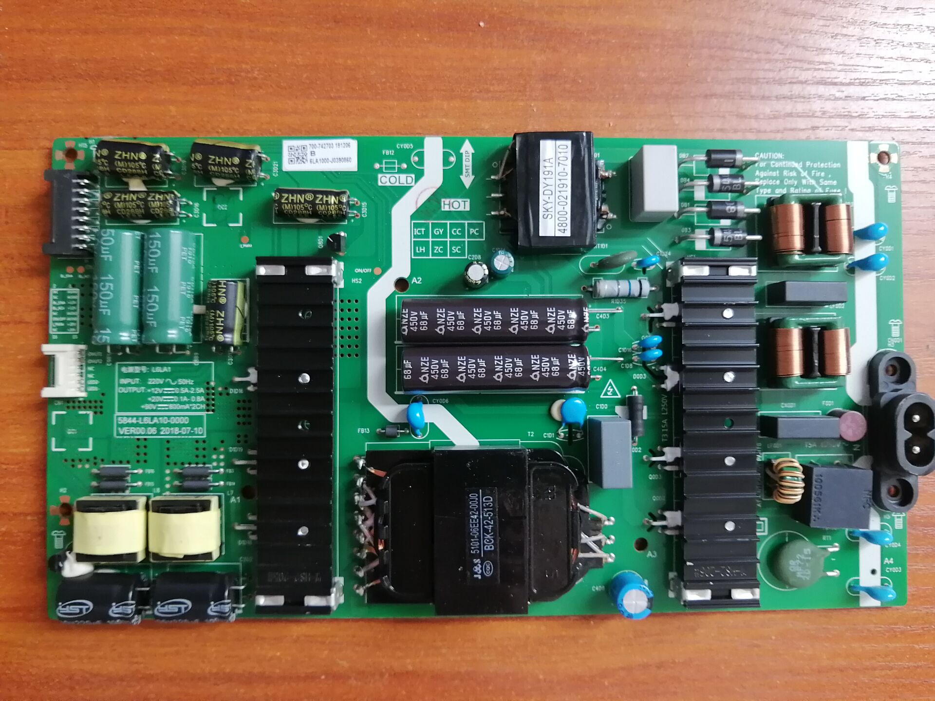 创维65A8电源板L6LA15844-L6