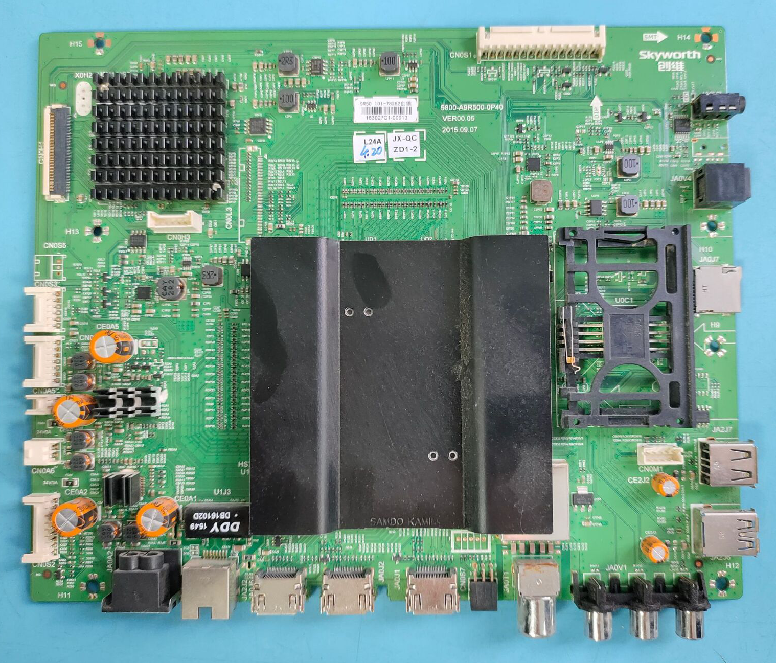 创维65G8210电视主板58