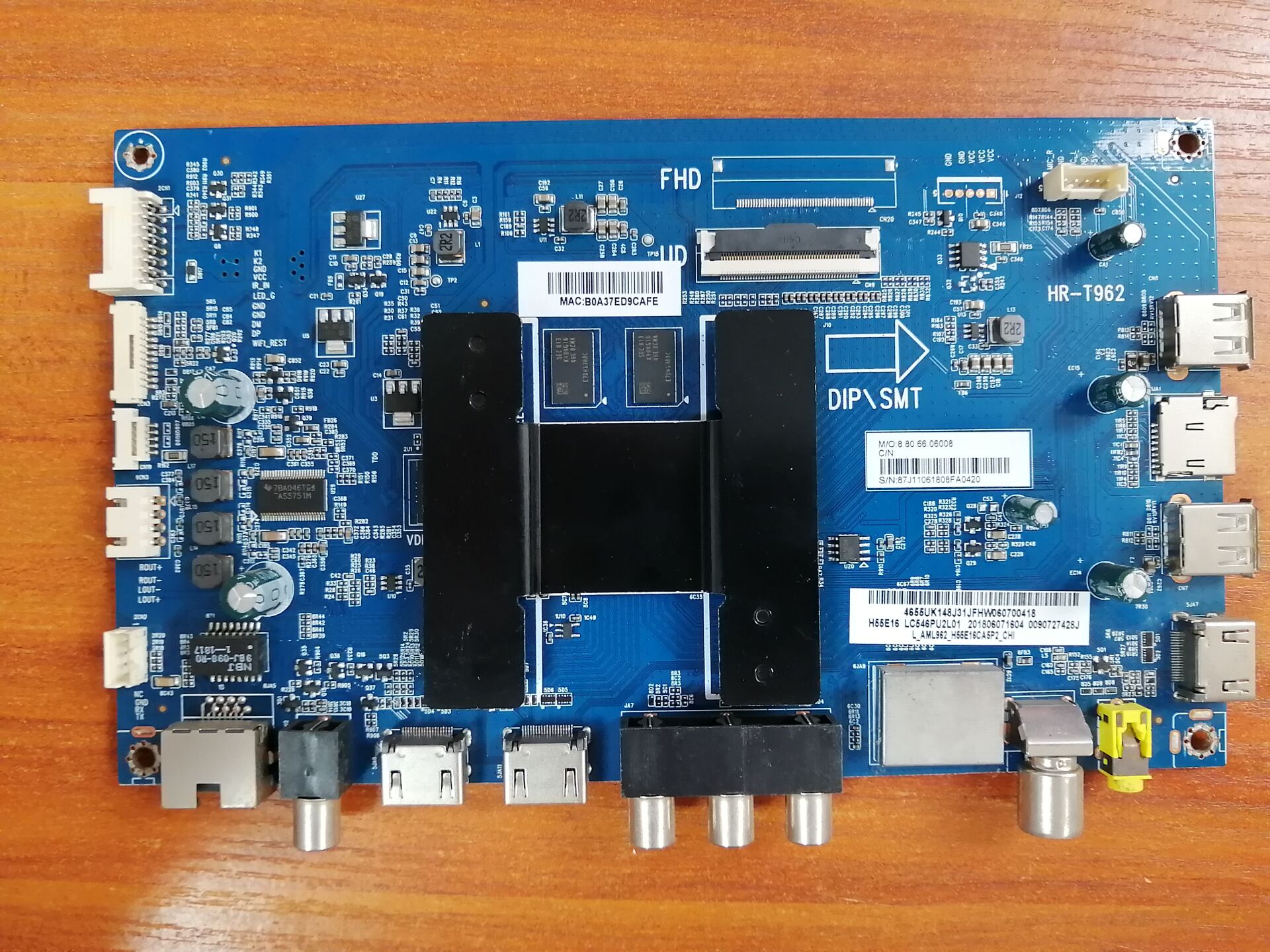 A海尔H55E16主板HR-T962