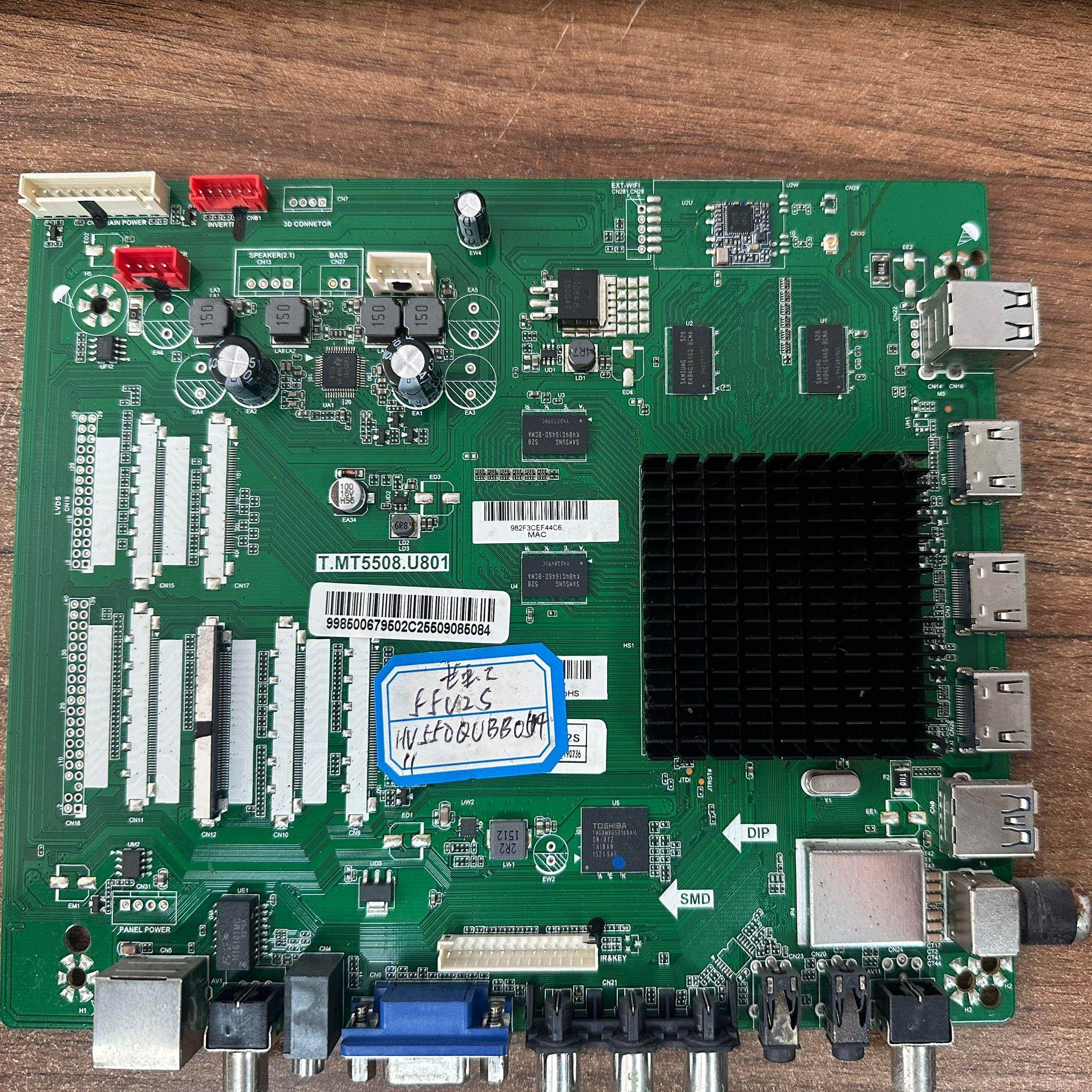 主板T.MT5508.U801屏CN55GK725