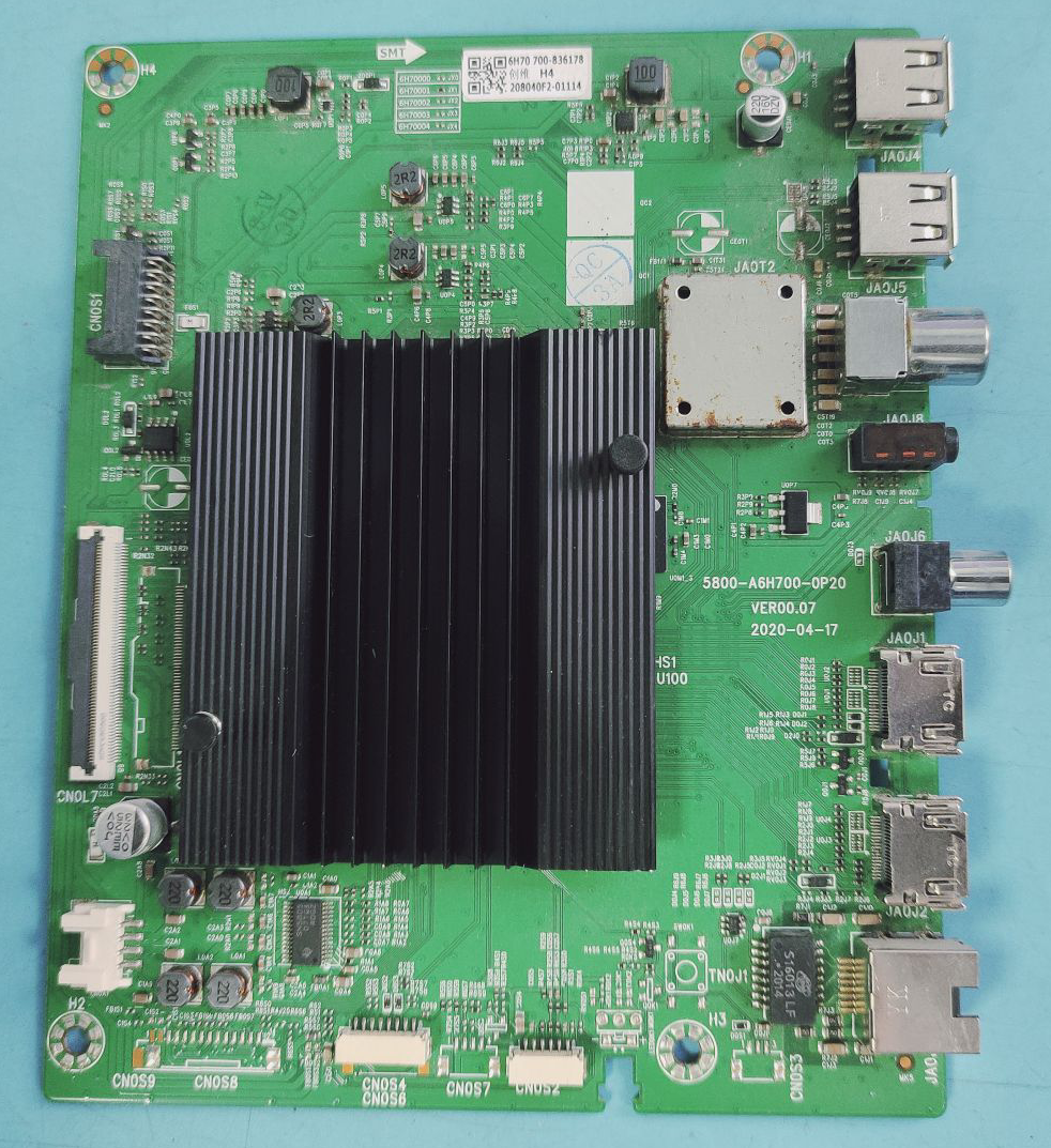 原装创维65A11 65K30 65V40 65H4/M2主板5800-A6H700-0P10/20屏选