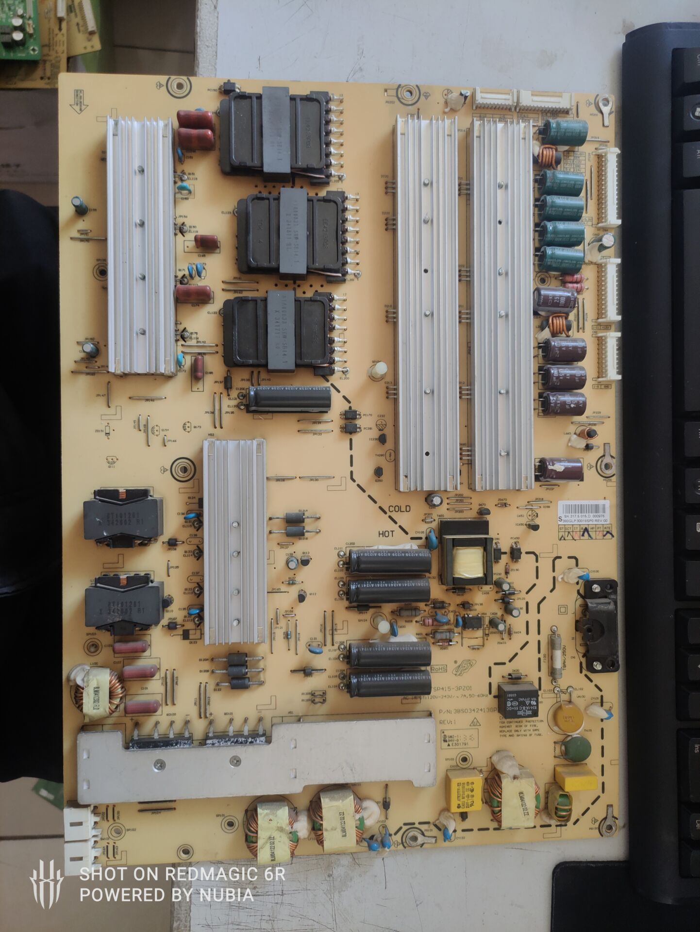原装飞利浦65PFL6531/T3电源板