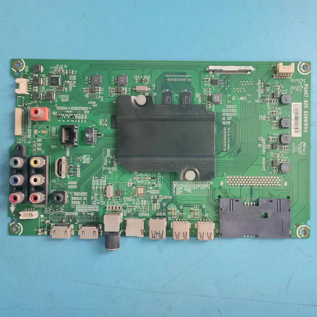 原装海信LED43EC520UA主板实物图