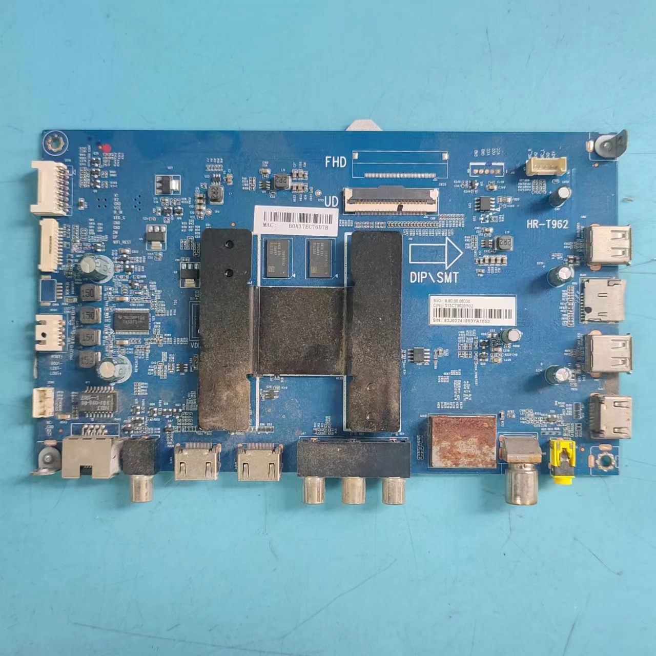 原装海尔U55H3主板实物图