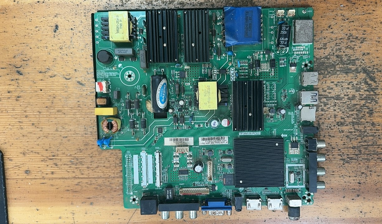 原装杂牌LED-55D6主板TP.HV5