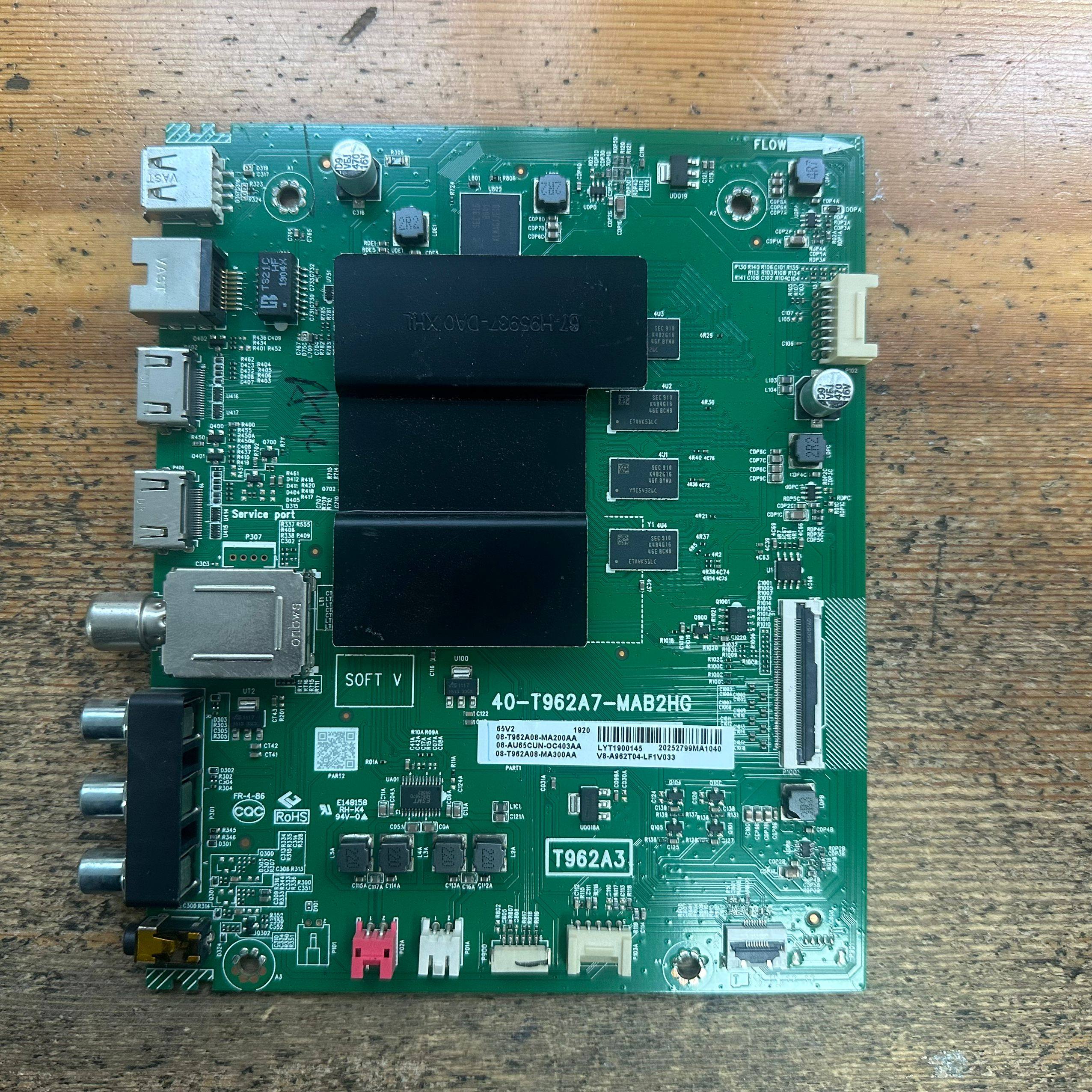 主板40-T962A7屏LVU650NDEL