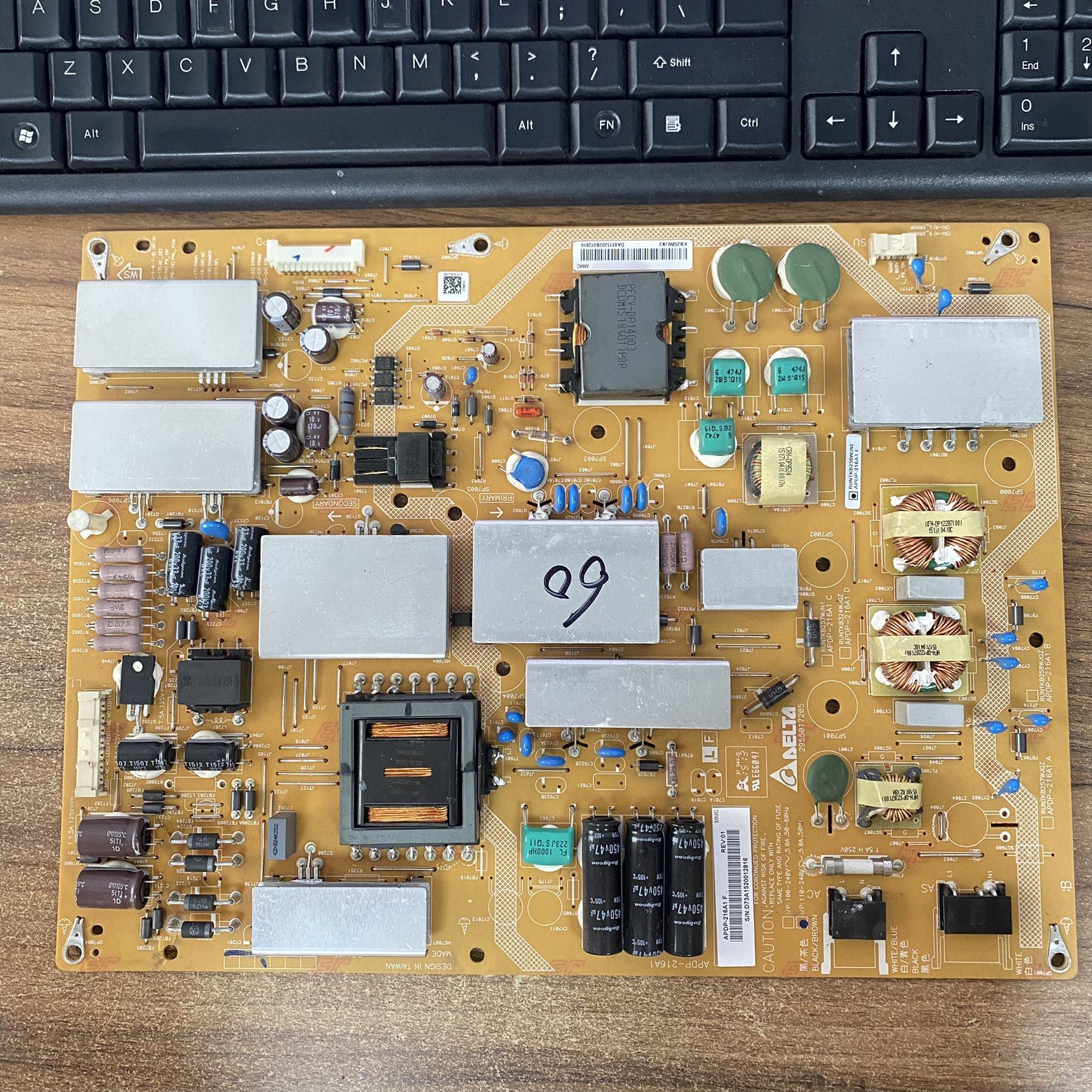 夏普LCD-60UF30A电源板RUNTKB