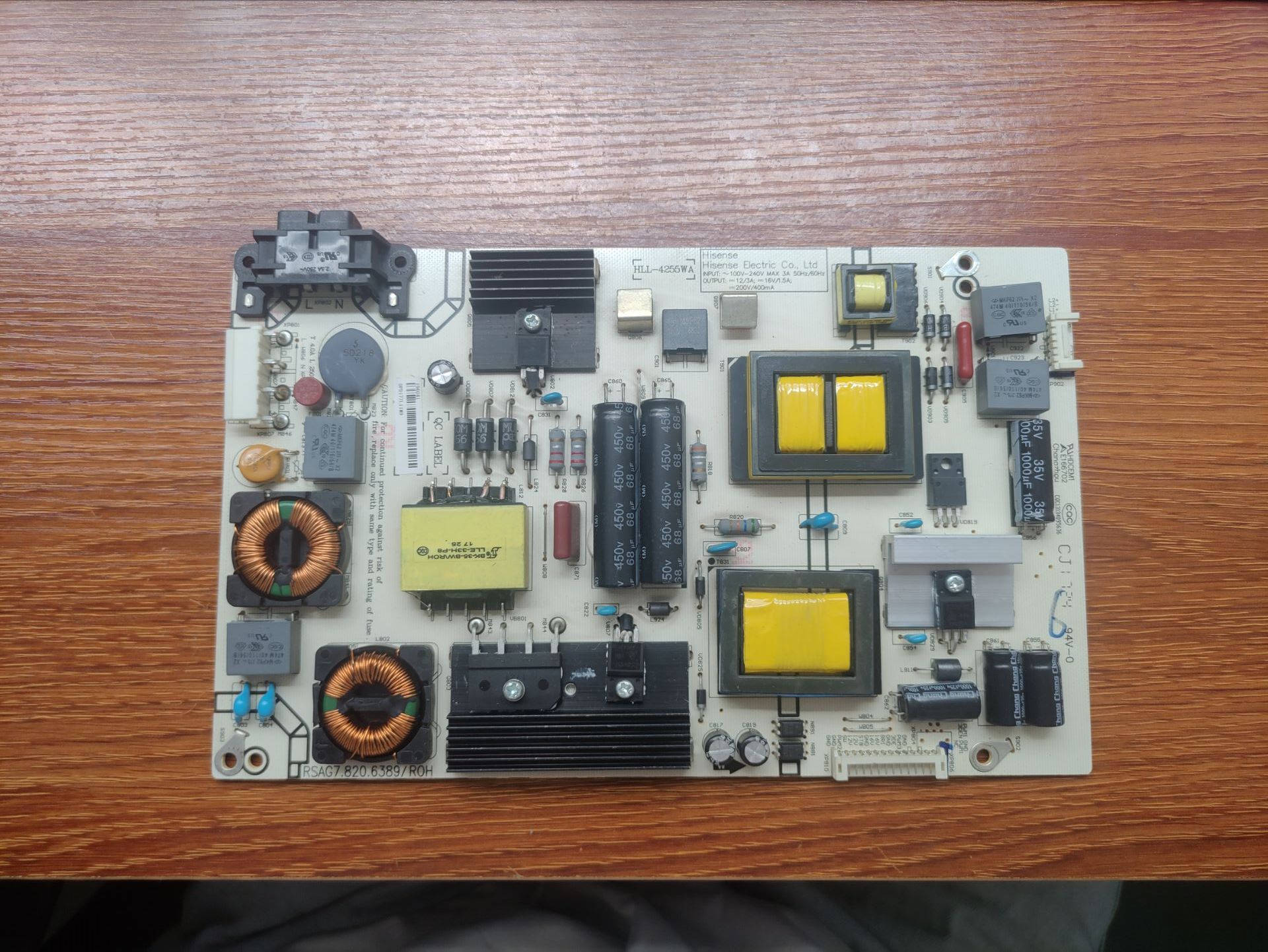 原装正品海信LED48/49K300U/LED50K5100U电源板 RSAG7.820.6389