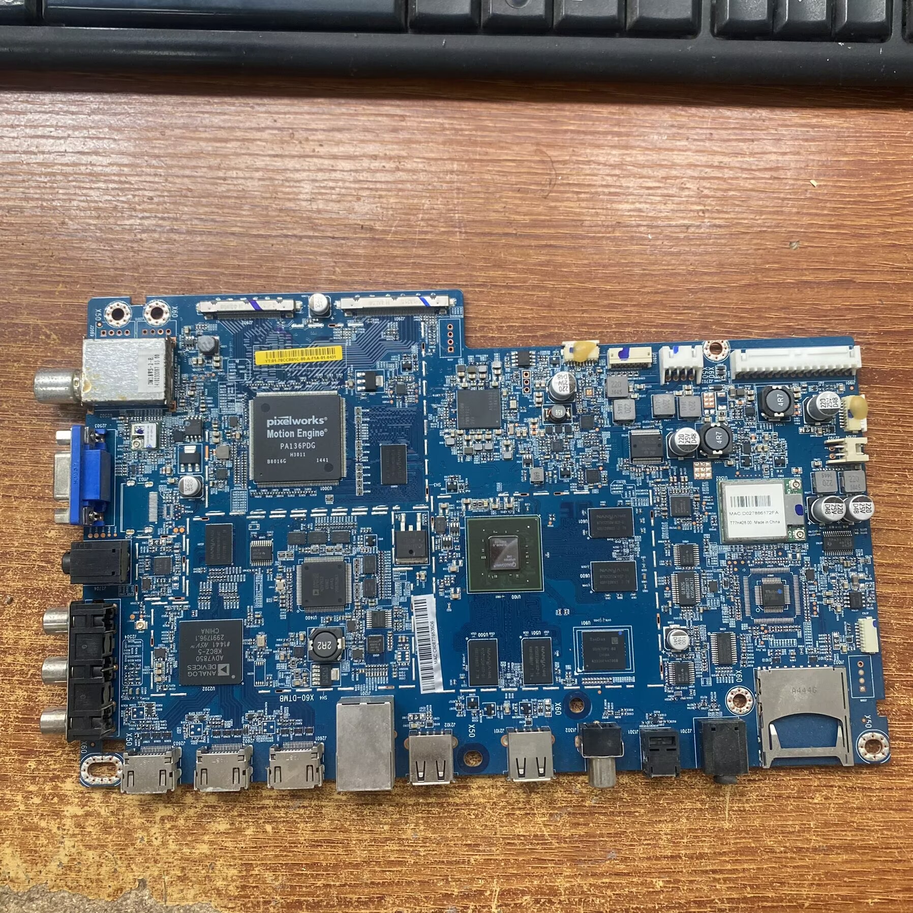 乐视LetvMax70主板实物图