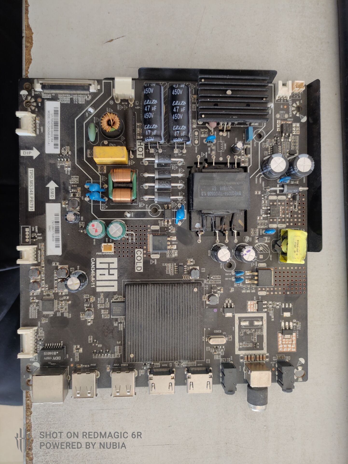 原装超能F55主板TPD.MS348.PB791