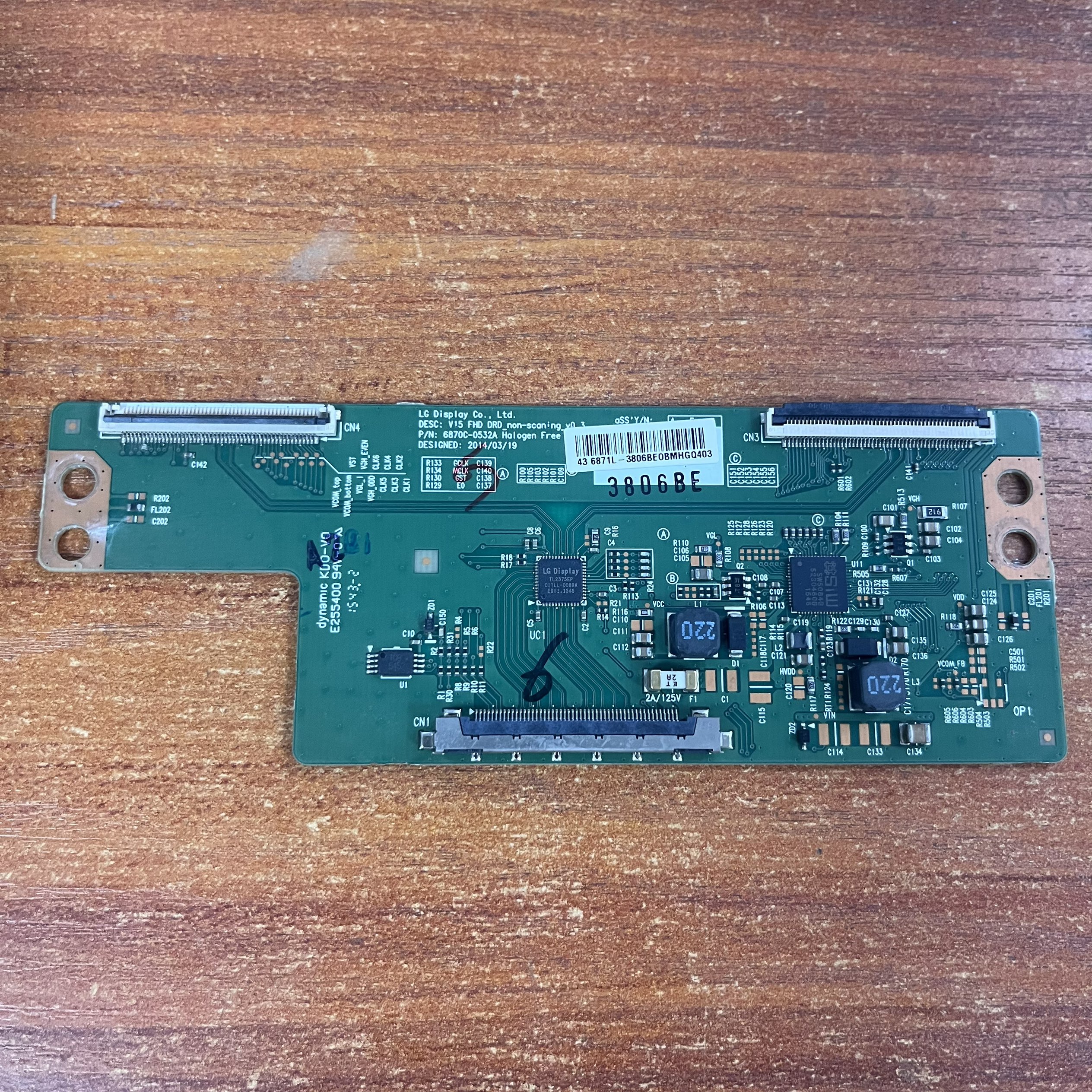 拆机原装小米L43M5-AD液