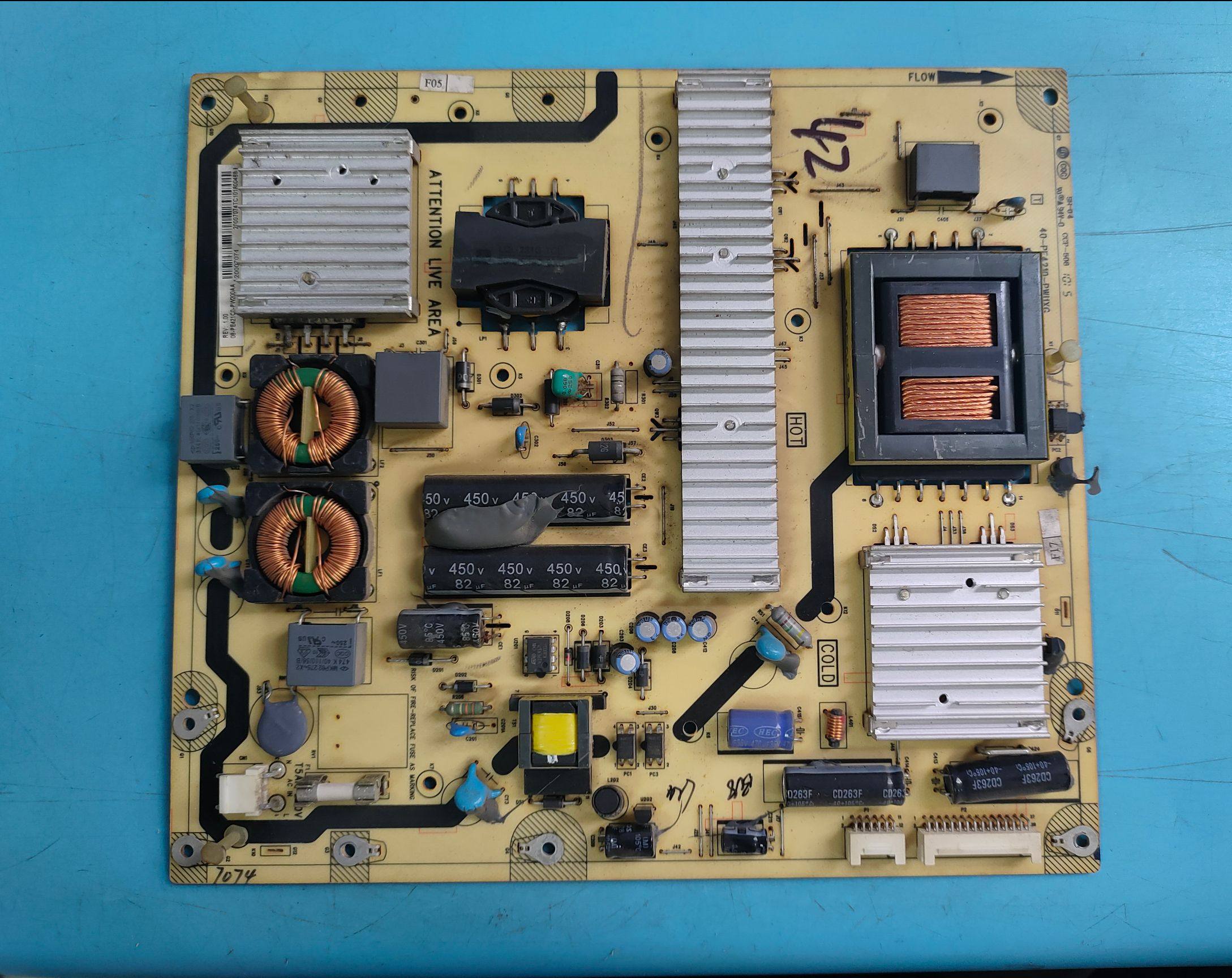 原装TCLL46P21FBDE电源板