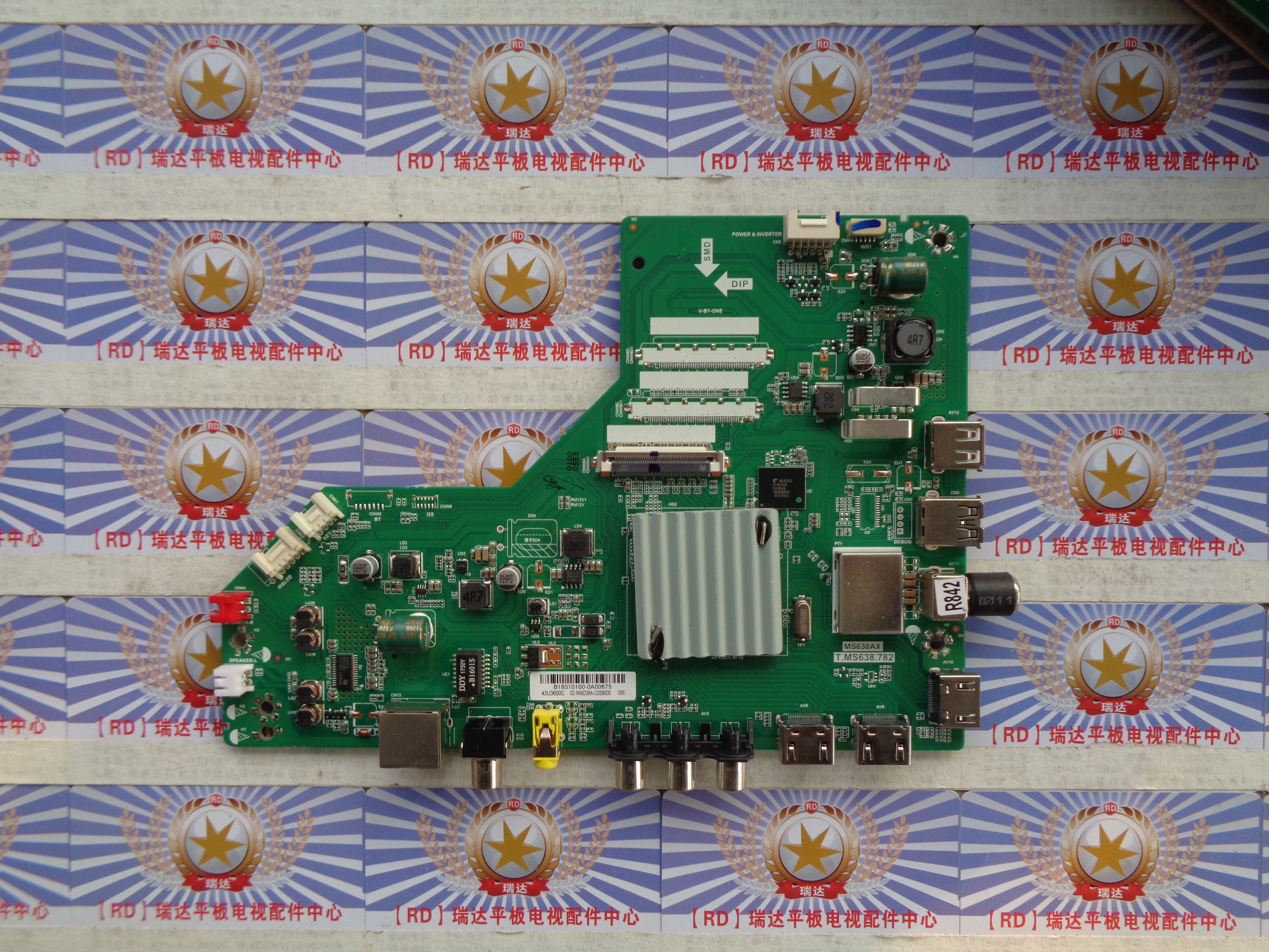 原装东芝43U3600C主板T.MS638.782 MS638AX 屏  LVU430LGD0 E2 V2