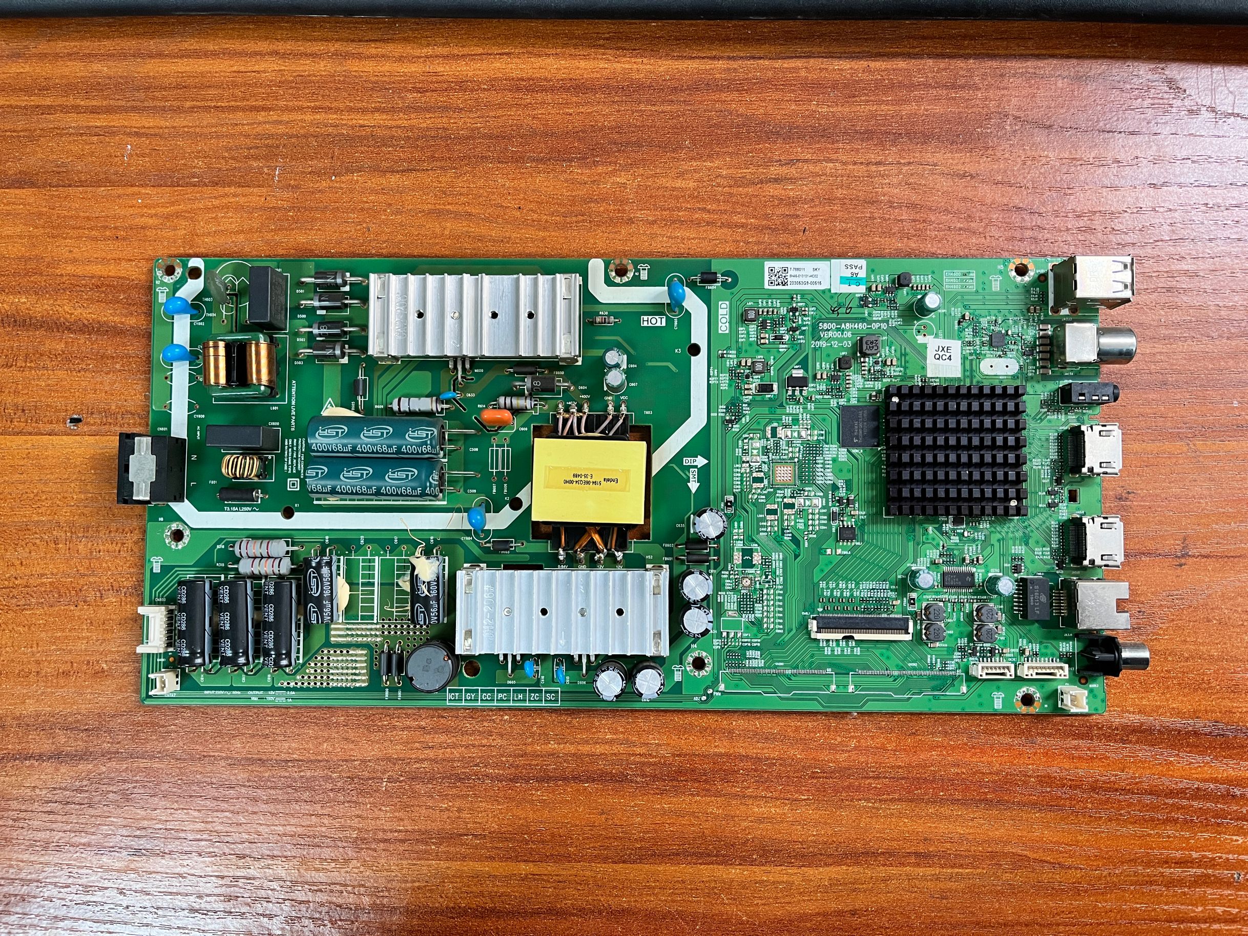 原装酷开50K5C主板580