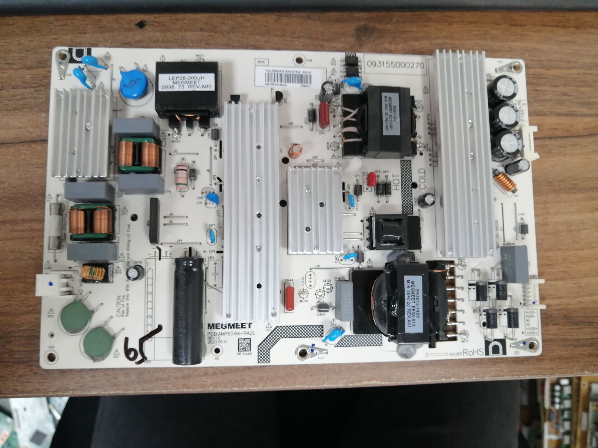 原装红米L65R6-A电源板093