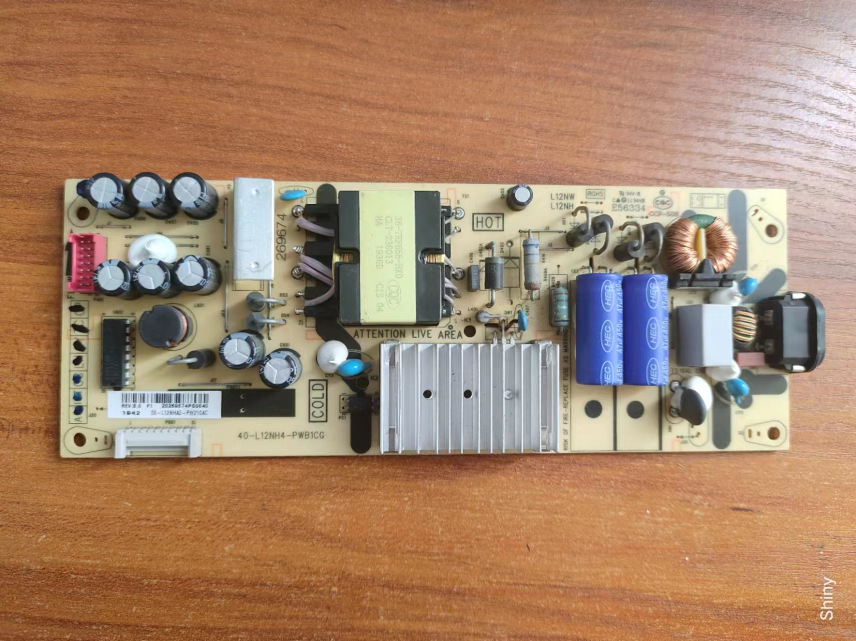 TCL50D650T6电视电源板