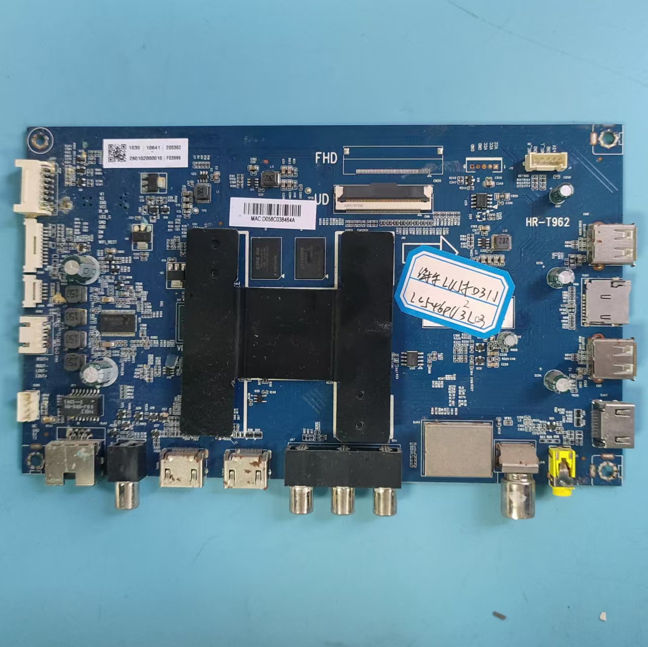 原装海尔LU55D31J主板