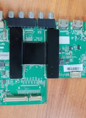 海尔H65E09电视机主板0091802118 V2.2屏4865P2003 0090807924H