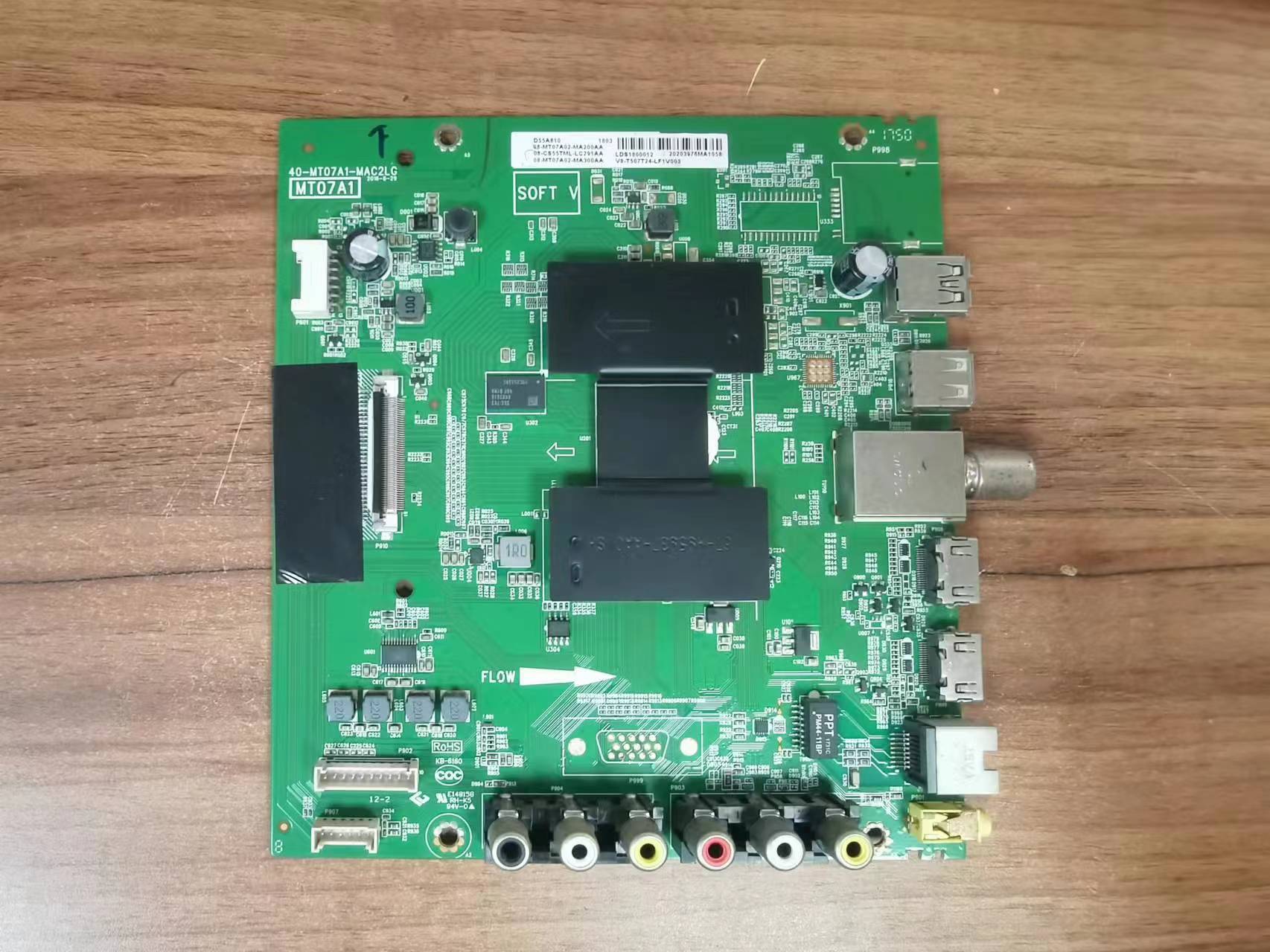 TCLD55A810液晶电视机主板