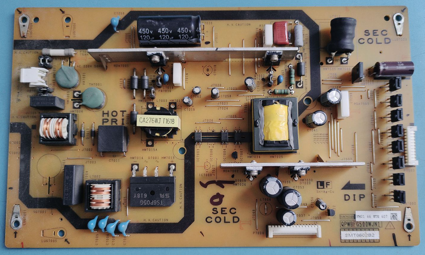 夏普LCD-50V3A50A11A电源板