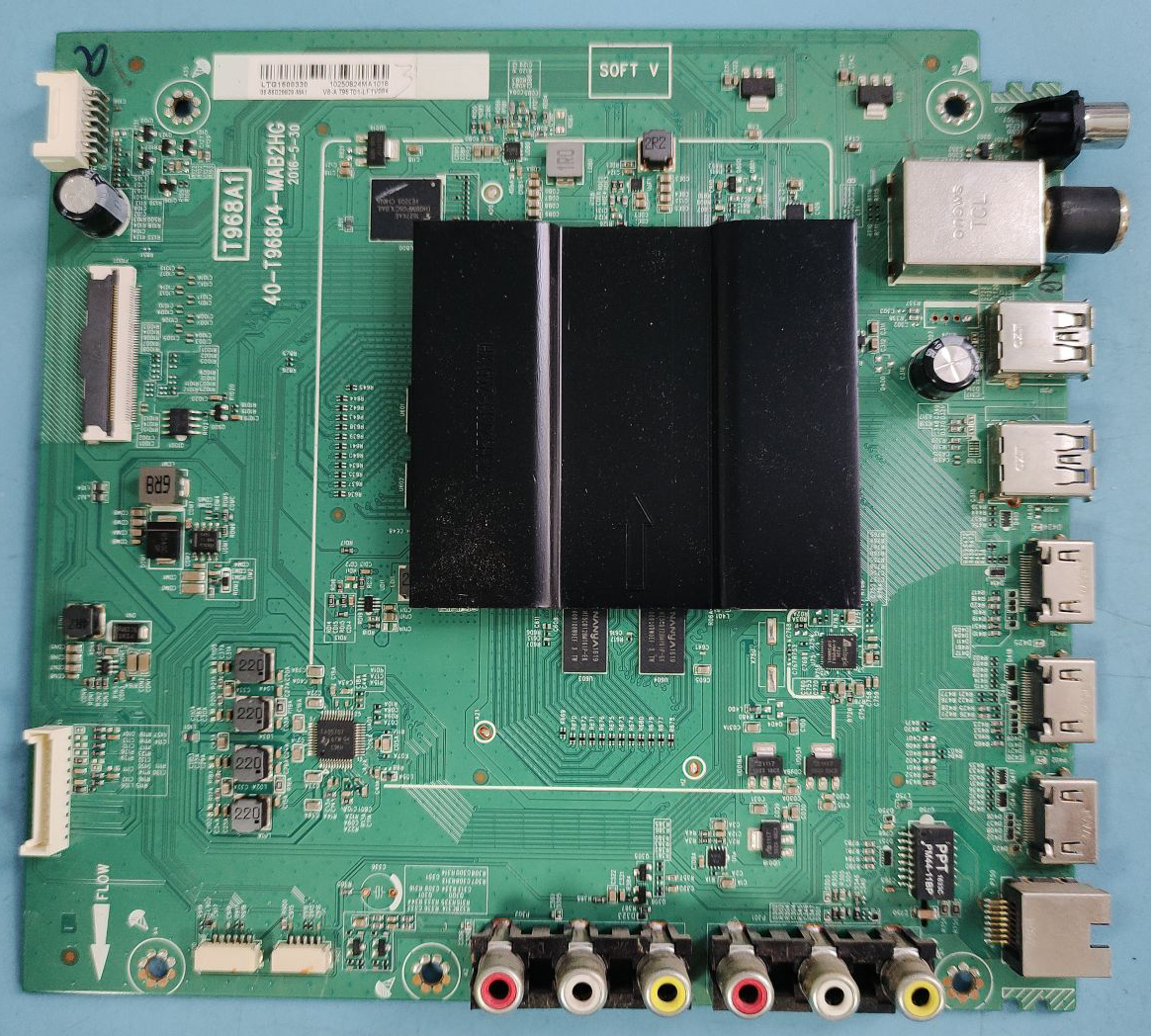 适TCLL49P2-UD电视机主板