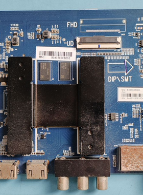 原装海尔LS55H610G电视主板0091802191配屏LC546PU2L03电路板测好