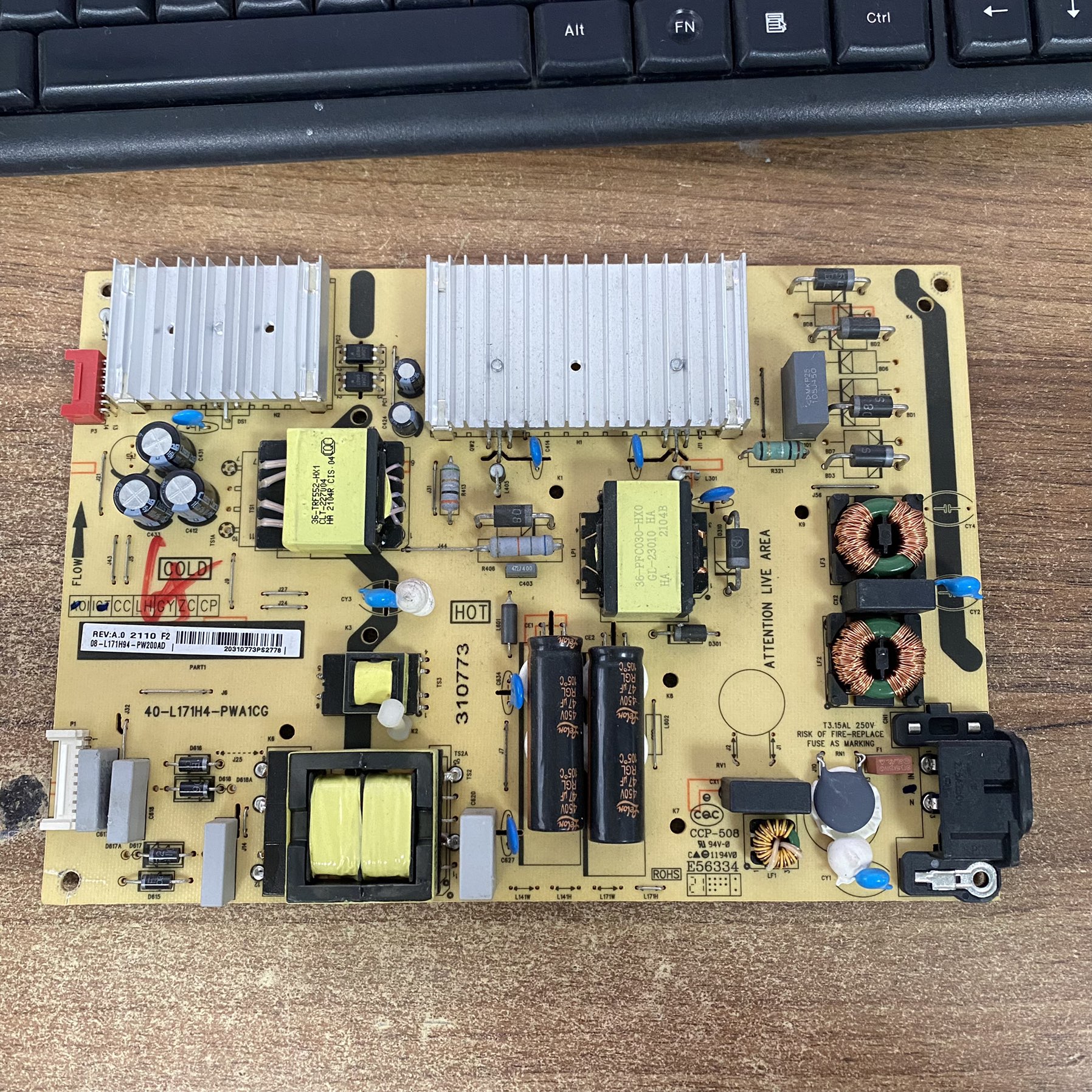 TCL65P865L265S5电源板