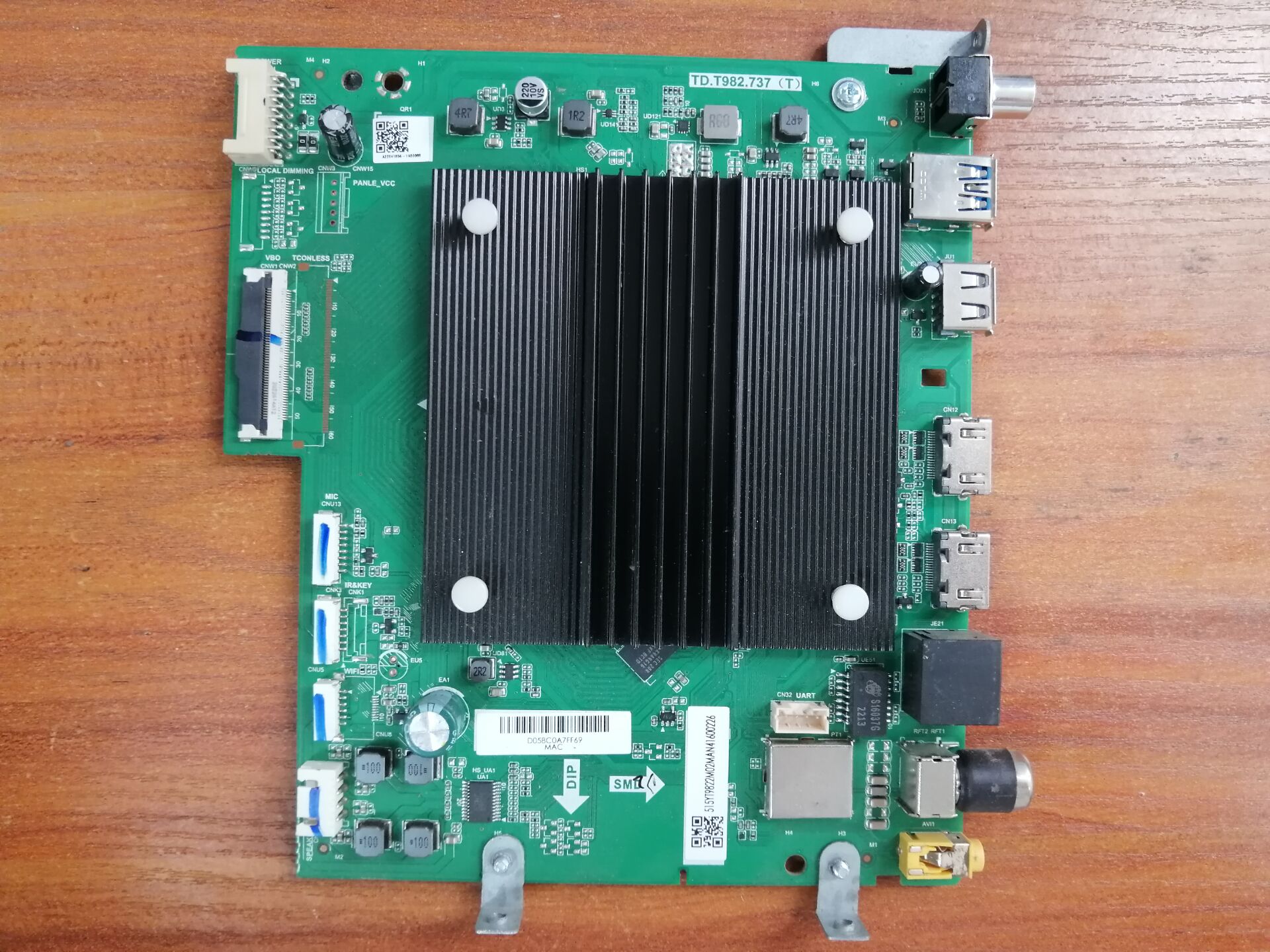 海尔55R3-MAX液晶电视主板