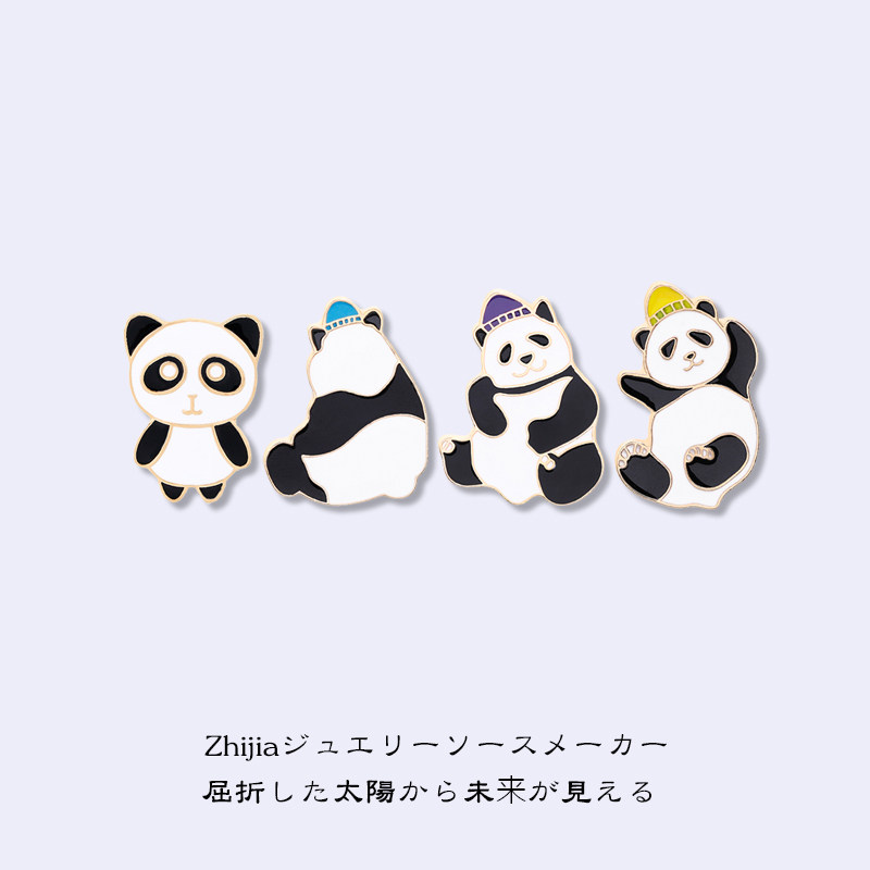 熊貓胸針可愛中國風小清新卡通胸花衣服配飾T恤打結扣帆布包別飾在類目 飾品/流行首飾/時尚飾品新, 胸針中 - 來自Buy2taobao.com提供專業的淘寶代購服務