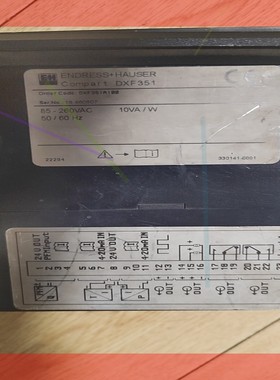 询价!E+H DXF351恩德斯豪斯信号转换器 Compart D