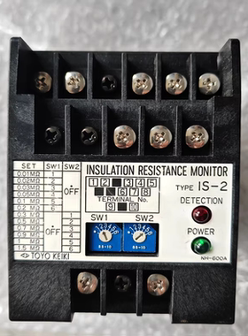 Insulation resistance monitor  IS-2 AC100-115V，50/60Hz