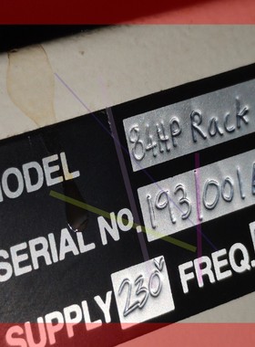 询价!英国HEL 84HP RACK 193/001A EXTHT