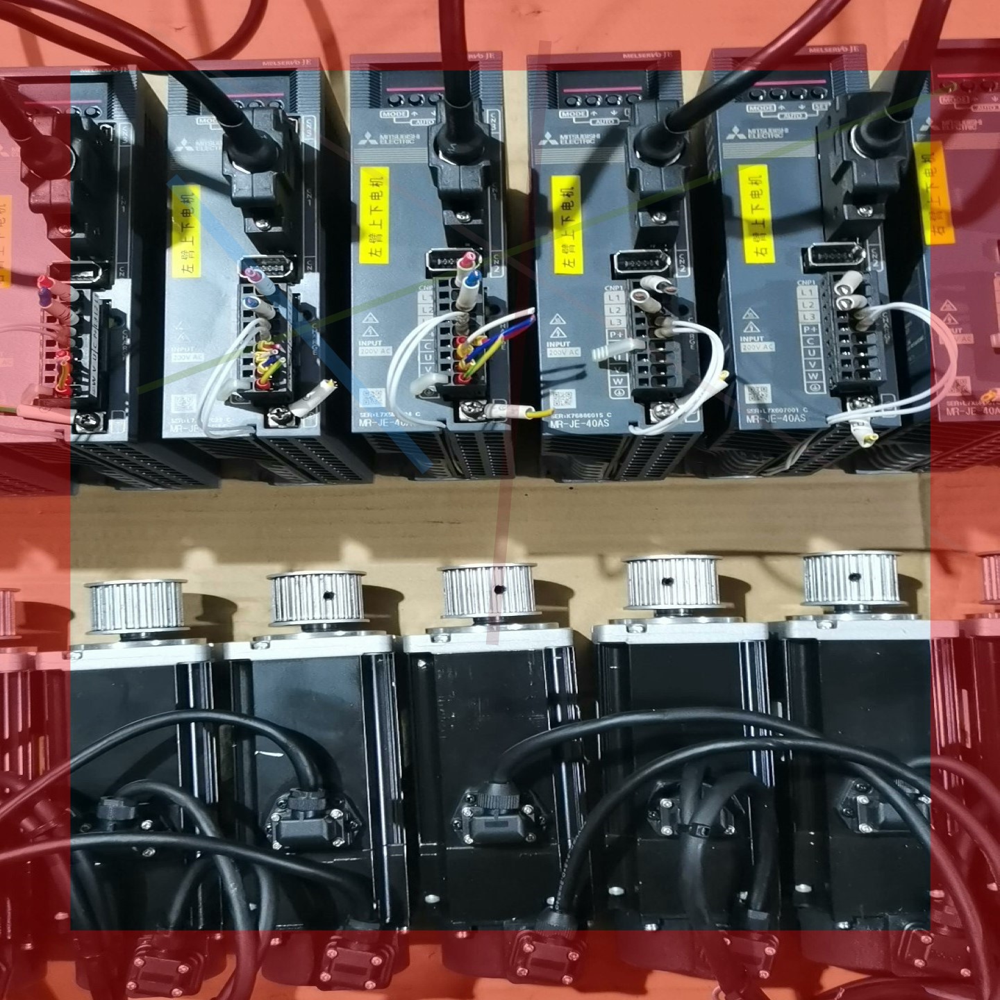 询价!三菱MR-JE-40AS伺服+电机HJ-FS43J