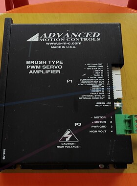 询价!BRUSH TYPE  PWM SERVO  AMPLIFI 25A20-LF3