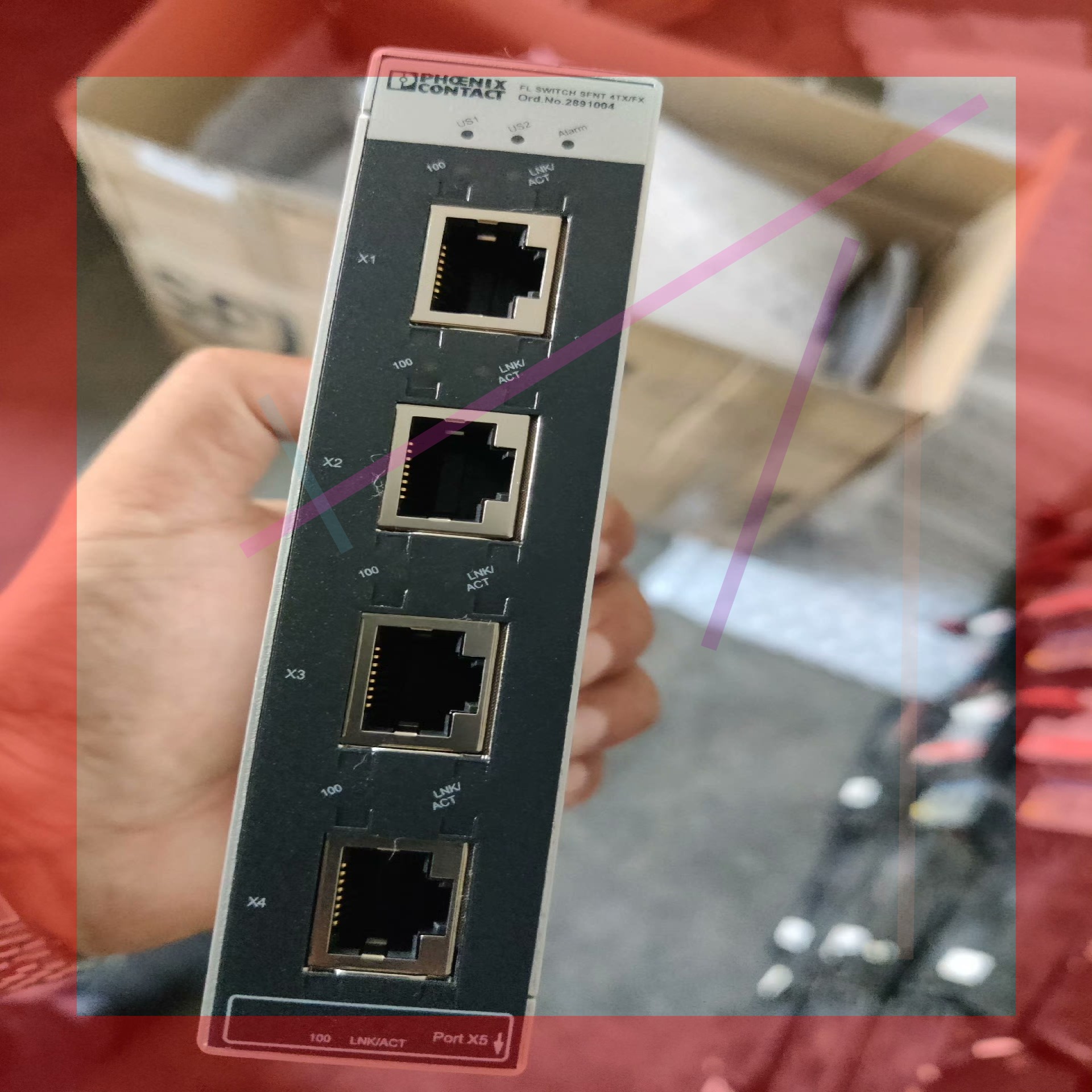 询价!菲尼克斯交换机 FL SWITCH SFNT 4TX     2891004  全新