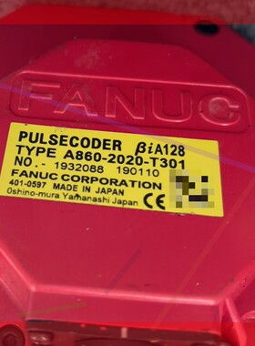 发那科伺服电机A06B-0085-B103 A860-2020-T301