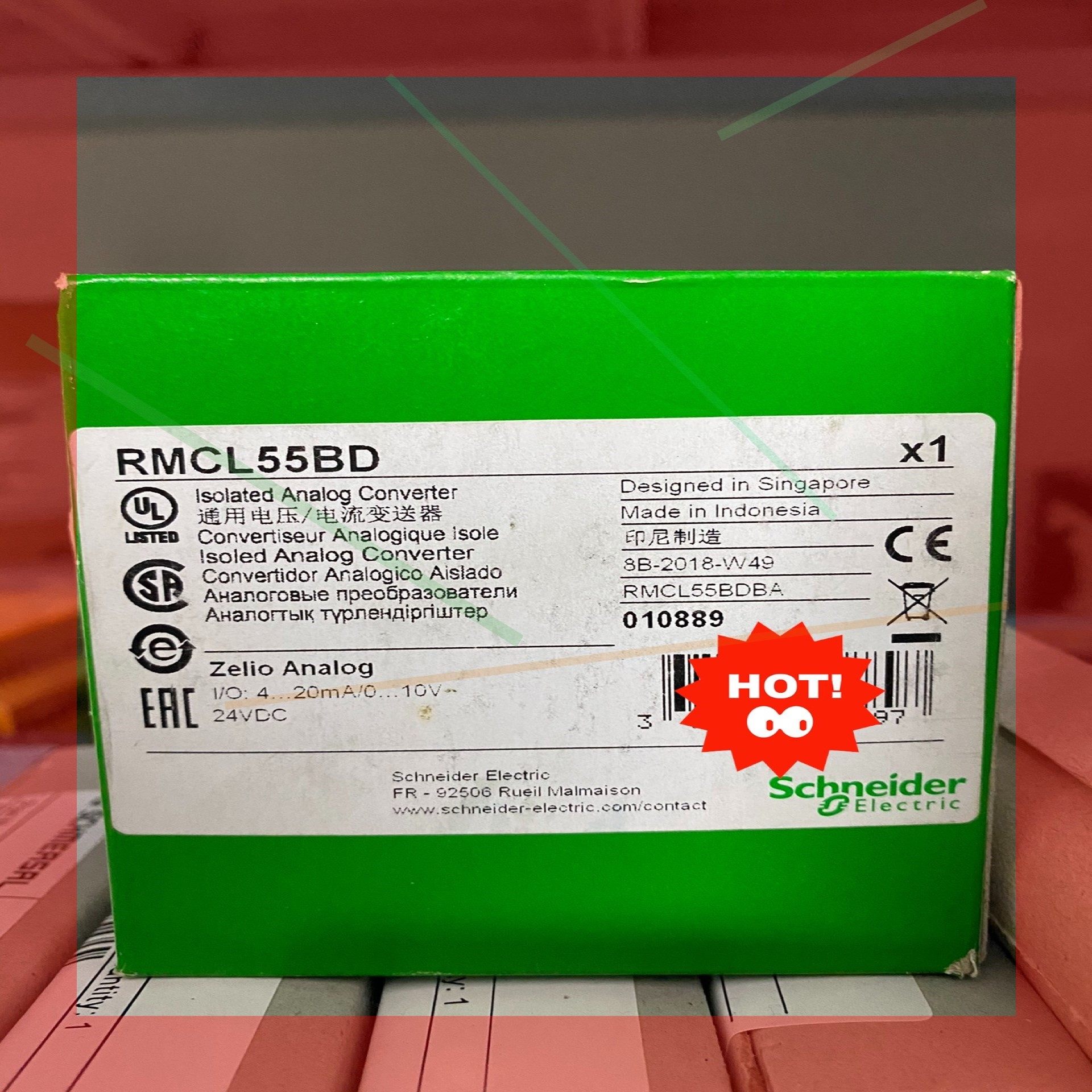 询价!通用电压/电流变送器RMCL55BD  RM4TU02