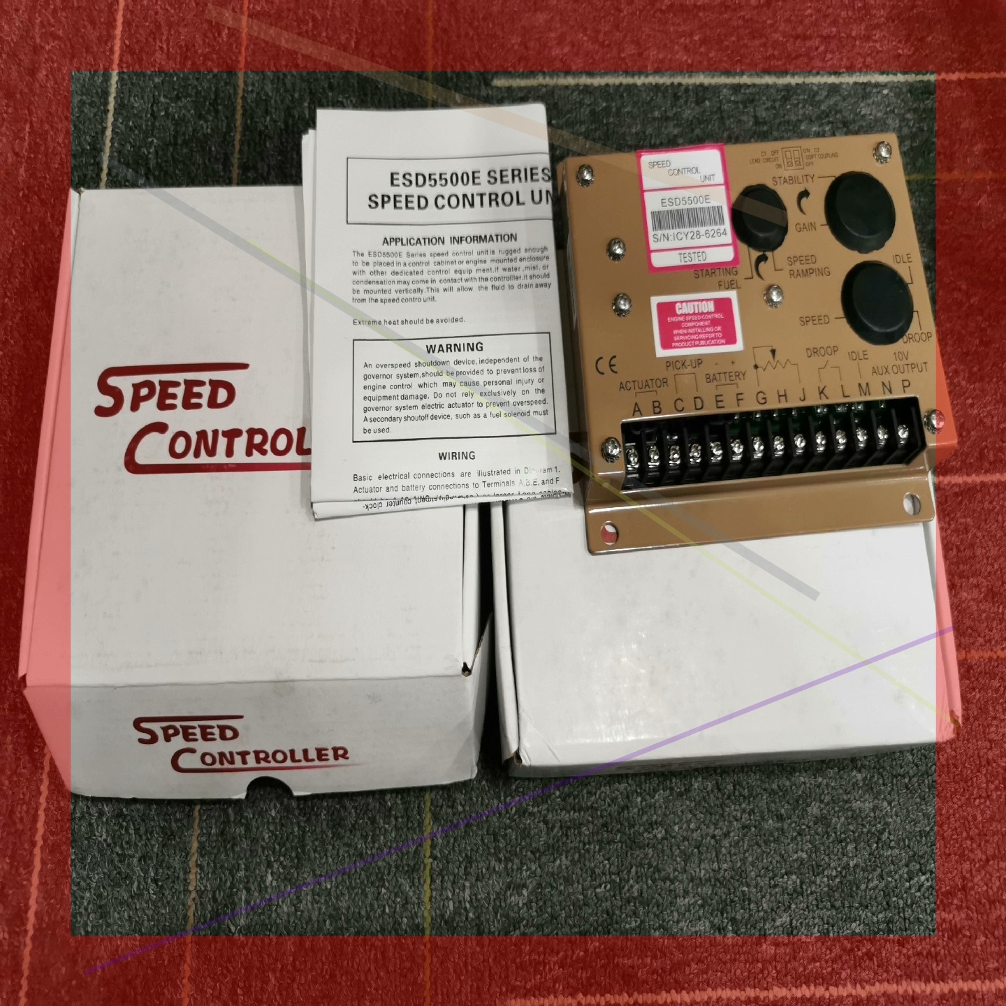 询价!speed control uint ESD5500E