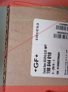 询价！GF电导率3-2819-1  198 844 010 Cond Sen SS316 0.01 NPT