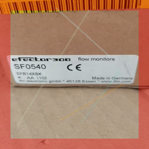 询价!易福门efector300分体式流量变送器SF0540