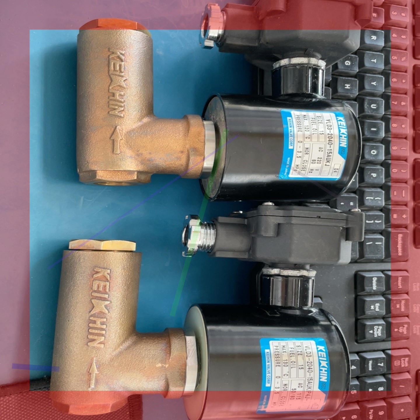 询价！电磁阀 京滨KEIHIN，Volcano火眼，flame VLD3-2040-15AUKJ