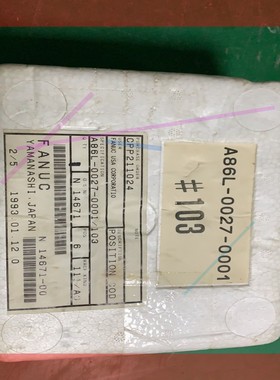 议价!KUROOA 机床编码器FANUC  库存全新  A86L-0027-00001