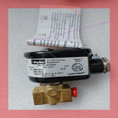 询价!Parker电磁阀121K2423,全新原厂件