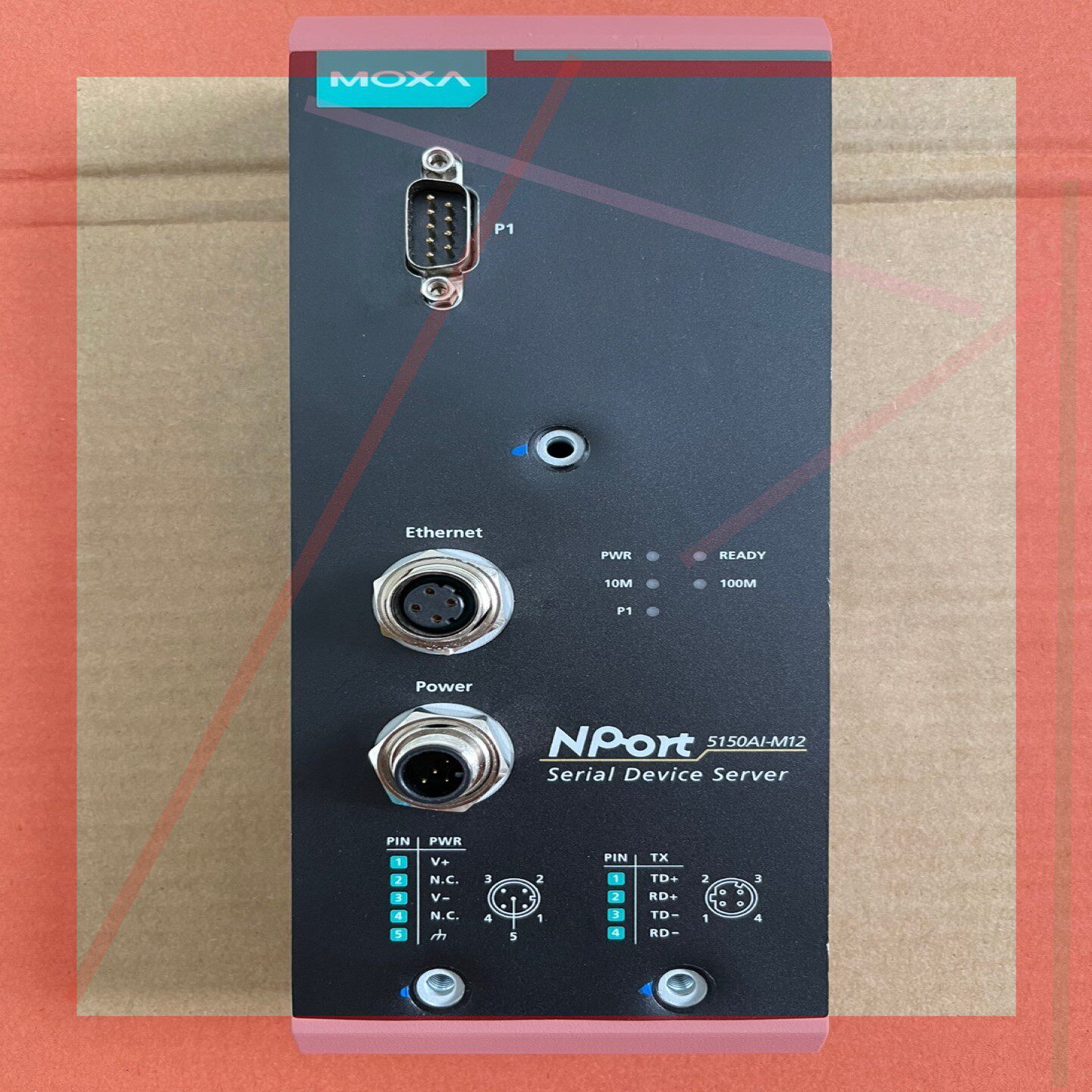 询价!MOXA摩莎串口服务器NPort 5150AI-M12-CT