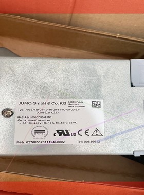 询价!JUMO GmbH &Co.KG 控制器703571/9-0