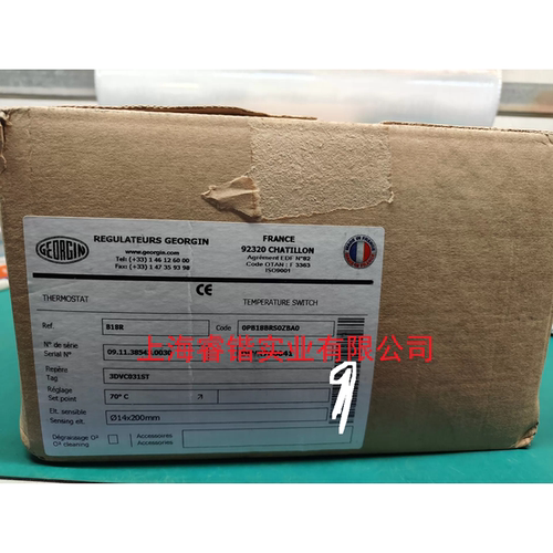 GEORGIN原厂正品FBA6PX温度开关，订货号OFE06PPSY00A0